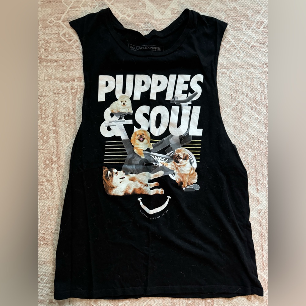SoulCycle X Puppies Make Me Happy